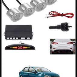 sbstore Car Premium 4 Silver Reverse Parking Sensor-AP25B75 Car Premium 4 Silver Reverse Parking Sensor-AP25B75 Parking Sensor-picture-11