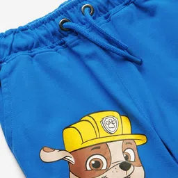 The Souled Store Boys PAW Patrol Chase and Rubble Graphic Printed Pure Cotton Joggers image 3