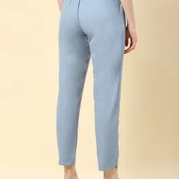 Monte Carlo Women Regular Cropped Pleated Trousers image 3