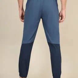 Technosport SS'24 Men Colourblocked Slim-Fit Rapid Dry Antimicrobial Track Pants image 3