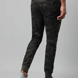 Alcis Men Camouflage Printed Soft Touch Slim-Fit Sports Joggers image 3