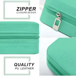 Cortina Sea Green Set of 1 Regular Jewellery Organiser Organisers image 3