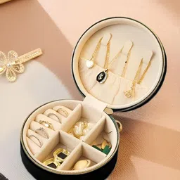 Cortina Black Set of 1 Regular Jewellery Organiser Organisers image 3