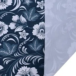 LooMantha Blue & Grey Floral Printed Water Resistant Shelf Liner Organisers image 3