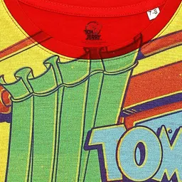 DC by Wear Your Mind Boys Red & Grey Printed T-shirt image 3