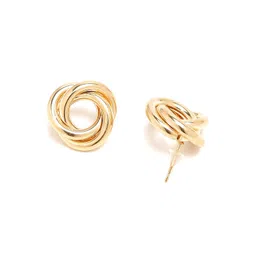 DressBerry Gold Plated Studs Earrings image 5