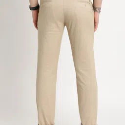 Turtle Men Smart Skinny Fit Cotton Chinos Trousers image 3