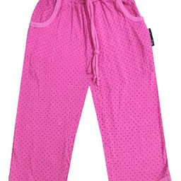 IndiWeaves Girls Pack of 2 Mid-Rise Cotton Printed Capris image 3