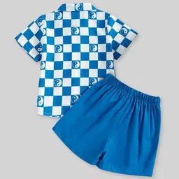 INCLUD Boys Checked Shirt with Shorts image 3