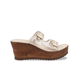 Catwalk Buckled Strap Wedge Heels image 3