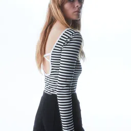 H&M Women Button-Front Trousers image 4