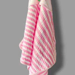 little dreams grow with style Striped Single Hooded Baby Blanket for Mild Winter-picture-19