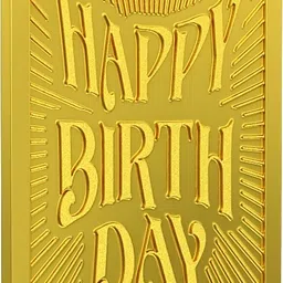 aspect bullion & refinery Happy Birthday - D3 HB-D3-005 24 (999) K 8 g Gold Bar-picture-21