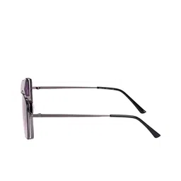 AISLIN Men Wayfarer Sunglasses with UV Protected Lens ES_12860-91-AS-80701-PUR-GUN-WF image 4