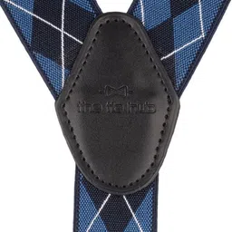 The Tie Hub Diamond Tip Y Back Clip On Suspender image 3