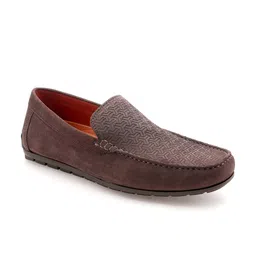 Ruosh Men Textured Square Toe Loafers image 2