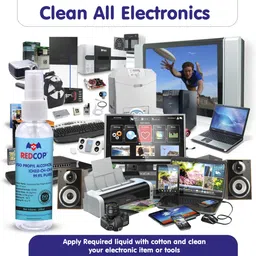 REDCOP Isopropyl Alcohol 99.9% Pure Rubbing Alcohol [(CH3)2-CH-OH] for Computers, Gaming, Laptops, Mobiles image 4