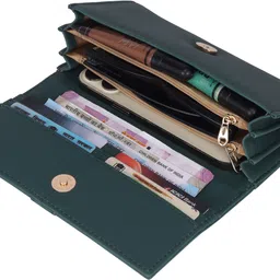 reshu Casual, Formal Grey Clutch image 2