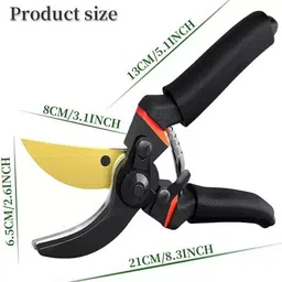 viven enterprise Heavy Duty Gardening Cutter Tool, Plant Cutter for Home Garden Bypass Pruner image 5