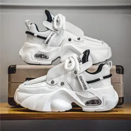 icurem Chunky Trendy Sneakers Shoes Sneakers For Men image 2