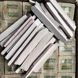 gujisa Slate pencil Slate pencil (60 Sticks) 100GM SCHOOL & CHILD GAMES STICK image 1