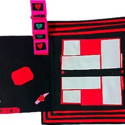 kansal Pyramid Scrapbook Photo Album for Birthday / Anniversary / Valentine's Day Greeting Card image 3