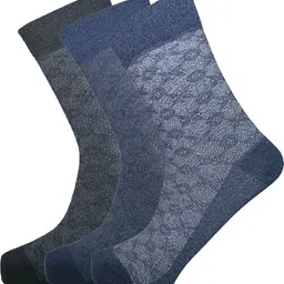 lux nitro Men Self Design Calf Length image 1