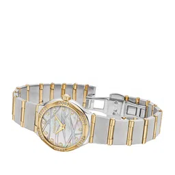 Cerruti 1881 Women Printed Dial & Stainless Steel Bracelet Style Analogue Watch-CECRM35502 image 3