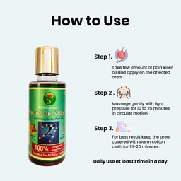 pss organic with device of s Swarn Pain Killer Oil || Herbal Pain Killer Oil For All Skin Pack Of 2 image 5
