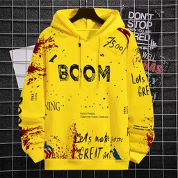 try this Men Full Sleeve Printed Hooded Sweatshirt-picture-18