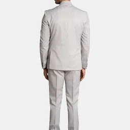 Wintage Men Checked Single-Breasted Two Piece Suit image 4