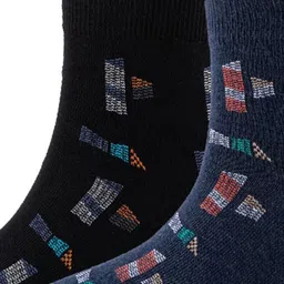 Cotstyle Men Pack Of 2 Patterned Cotton Ankle Length Socks image 3