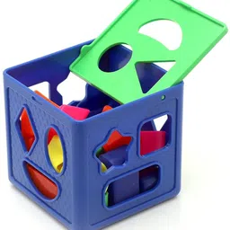 toy dekho Shape Sorting Cube With 18 Shape And Different Color Kids Activity Toys image 4