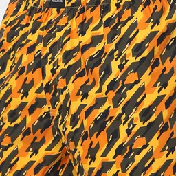 Jack & Jones Men Black & Orange Desert Printed Boxers-1339977001 image 2