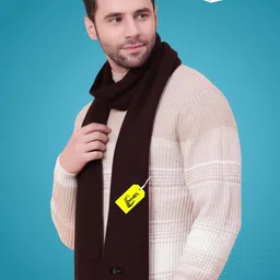 MHAX Solid Men Muffler image 2