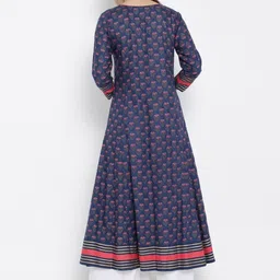 KALINI Ethnic Motifs Printed Anarkali Kurta image 3