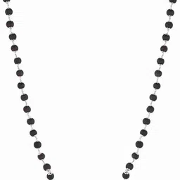 mtr handicrafts Pure Karungali Kattai mala with chain necklace gs cap malai Wood-picture-26