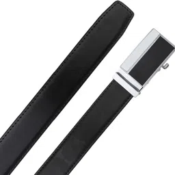 killer Men Casual, Formal, Party, Evening Black Texas Leatherite Belt image 3