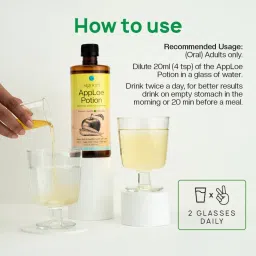 The Co Being APPLOE POTION Wellness Drink Concentrate Apple Cider Vinegar + Aloe Vera image 4