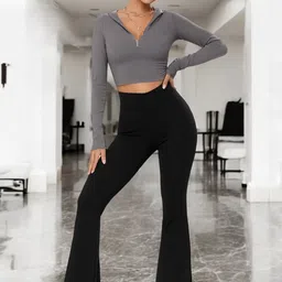 moshe Solid Women Black Tights-picture-22
