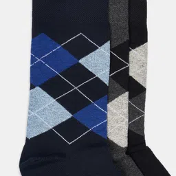 BYFORD by Pantaloons Men Pack Of 3 Patterned Ankle Length Socks image 4