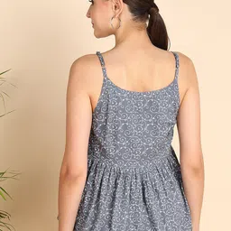 HERE&NOW Floral Print Peplum Top image 2