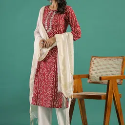 Sangria Printed Pure Cotton Kurta image 4