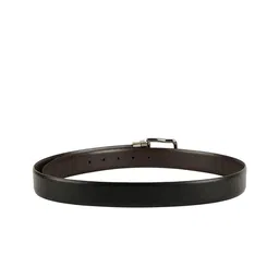 ZEVORA Men Textured Leather Reversible Belt image 4
