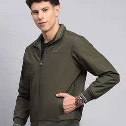 monte carlo Men Solid Casual Jacket image 3