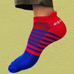 Heelium Men Pack Of 3 Striped Odour-Free & Breathable Bamboo Ankle-Length Socks image 3