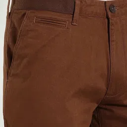 Indian Terrain Men Slim Fit Mid-Rise Regular Cotton Shorts image 3
