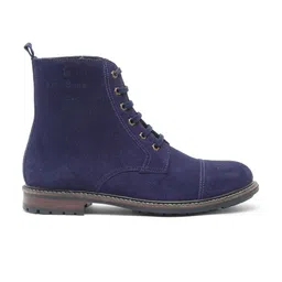 LOUIS STITCH Men Block-Heeled Biker Boots image 4