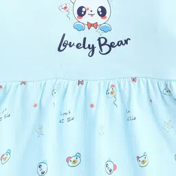 BUMZEE Printed Cotton A-Line Dress image 3