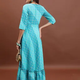 KETCH Ethnic Motifs Maxi Dress image 4